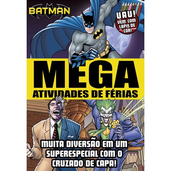 Batman - Mega Atividades de Férias em Oferta na Shopee