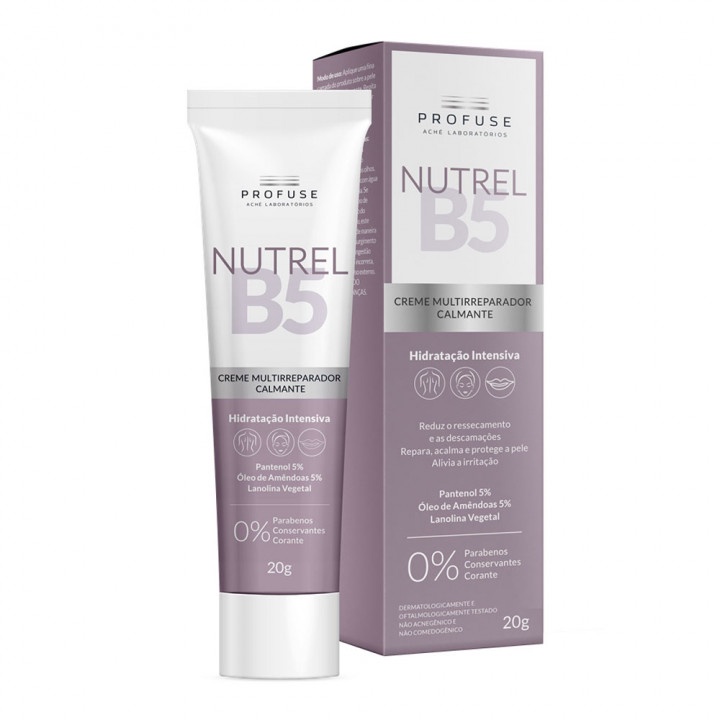 Nutrel B5 Creme Multirreparador Calmante Profuse 20g