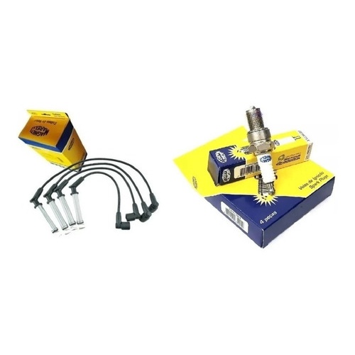 Kit Cabos E Jogo Velas Corsa Celta 1.0 8v Gasolina em Oferta na Shopee