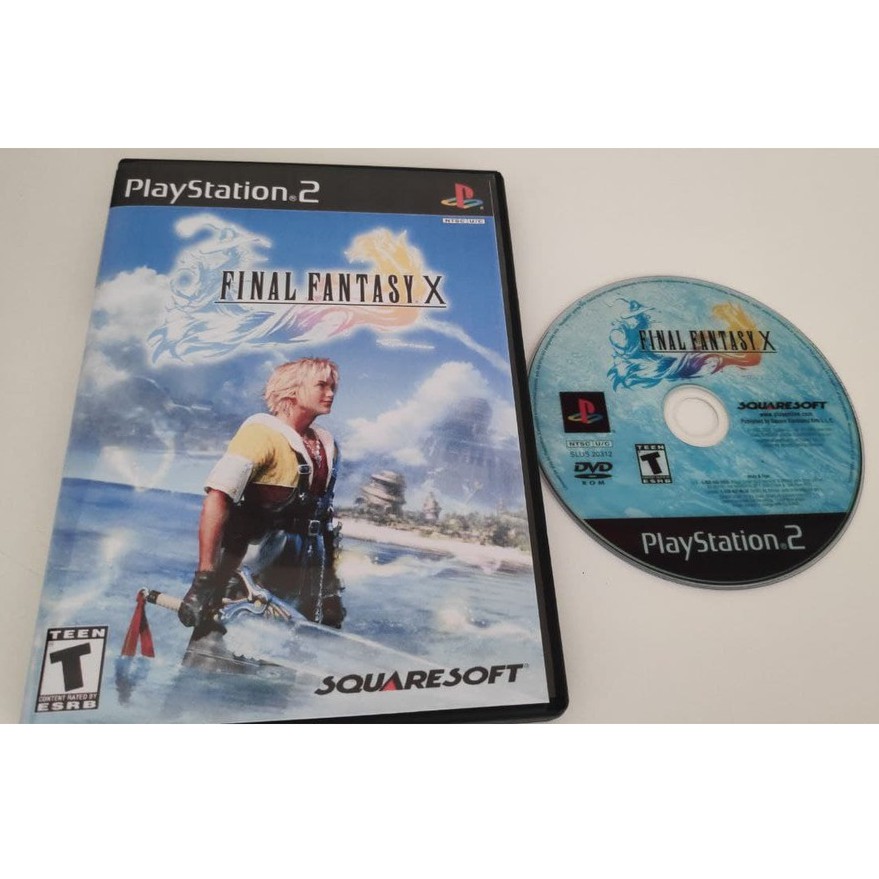 Final Fantasy X Pt Br Ps2 Repro Shopee Brasil