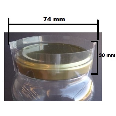 Lacre Thermoencolhivel 74mm - 100un em Oferta na Shopee