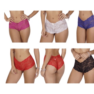 Kit 2 Calcinhas Calesson De renda Shortinho Sexy