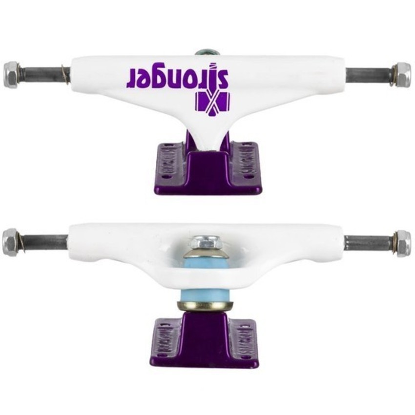 Trucks Stronger 139mm 149mm 129mm Mid Skate Kp Vazado 1 Par Truck Skate Skateboard Melhor preço