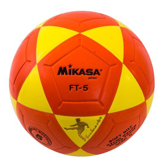 Bola De Futvôlei Futevolei Mikasa Ft 5 - Ft5 Original LARANJA AMARELA(IMPORTADA)