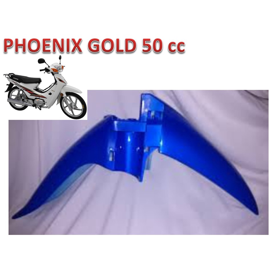 Paralama Dianteiro Azul Phoenix 50 Cc Cinquentinha Shineray