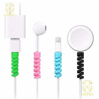 (Wholesale) Coil Winder Cable 2 Units Data Line Headphone Charger Cable Protector