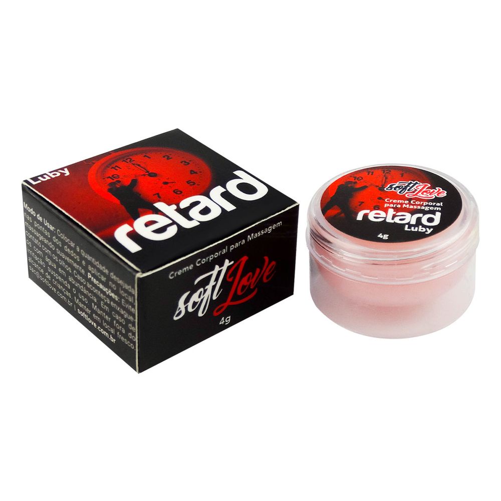Creme De Massagem Retardante Masculino Retard Lub 4g | Shopee Brasil