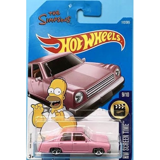 Hotwheels HOT WHEELS O HOMER THE SIMPSONS DIECAST Cars ORIGINAL Carros Raros  - Escorrega o Preço