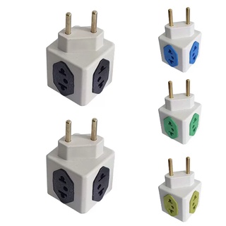 Adaptador em Cubo Tomada 10a Benjamin Padrão Novo E Antigo