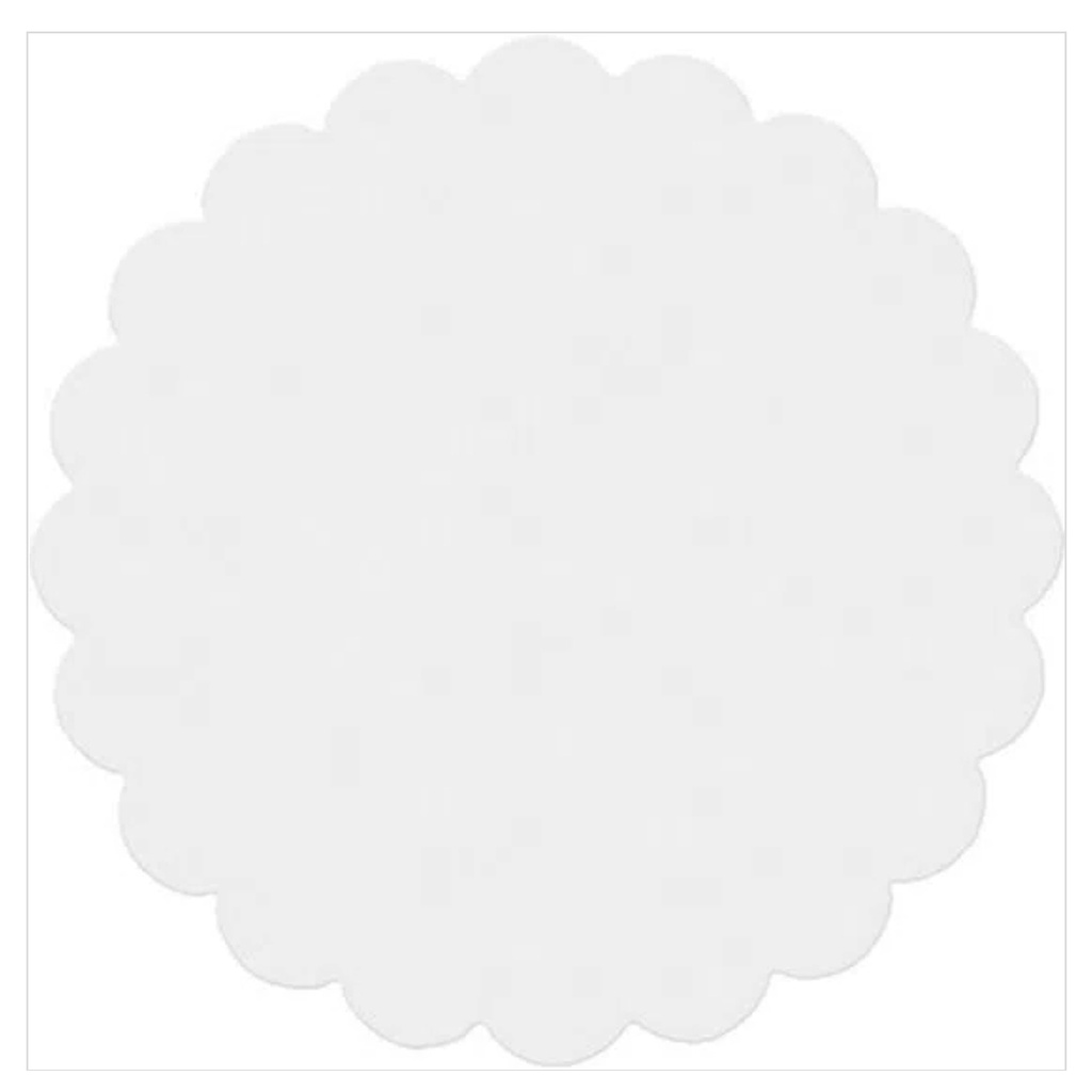 Tapetinho Fundo Rendado transparente Número 7 Para Forminhas Doces Festas com 100 unidades em Oferta na Shopee