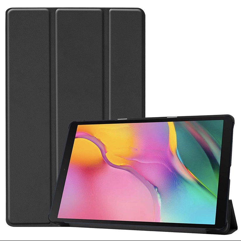 Capa Capinha Smart Tablet Galaxy Tab A7 T500 T505 Tela 10.4 Aveludada High Premium Case Preta