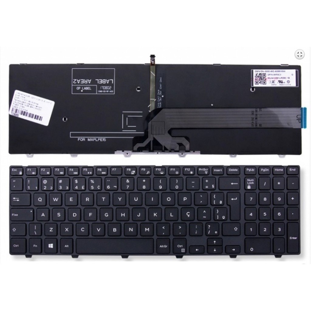 Teclado Notebook Dell Inspiron 5558 Iluminado