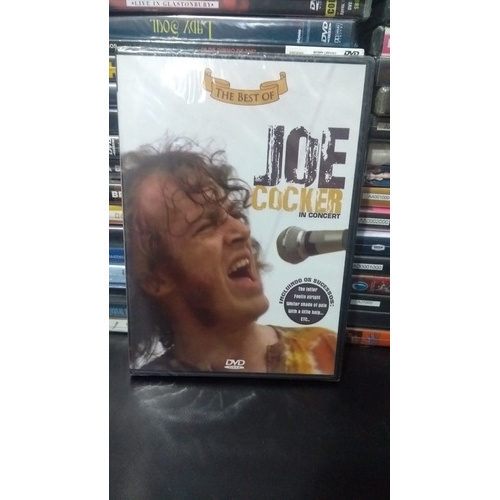Dvd Joe Cocker In Concert Lacrado Da Fabrica Original