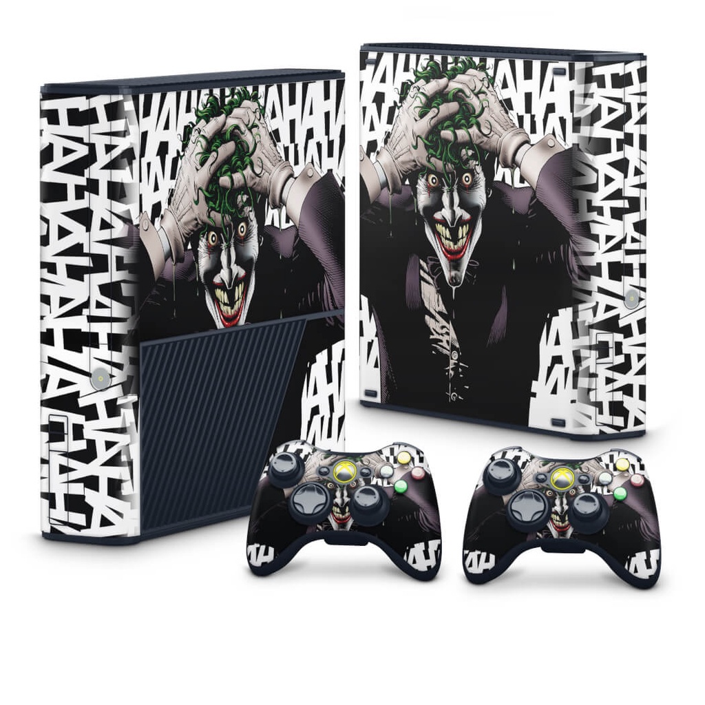 Skin Adesivo Xbox 360 Super Slim - Joker Coringa