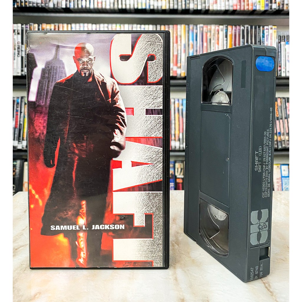 VHS Shaft - LEGENDADO Original - Samuel L. Jackson (Fita Filme)