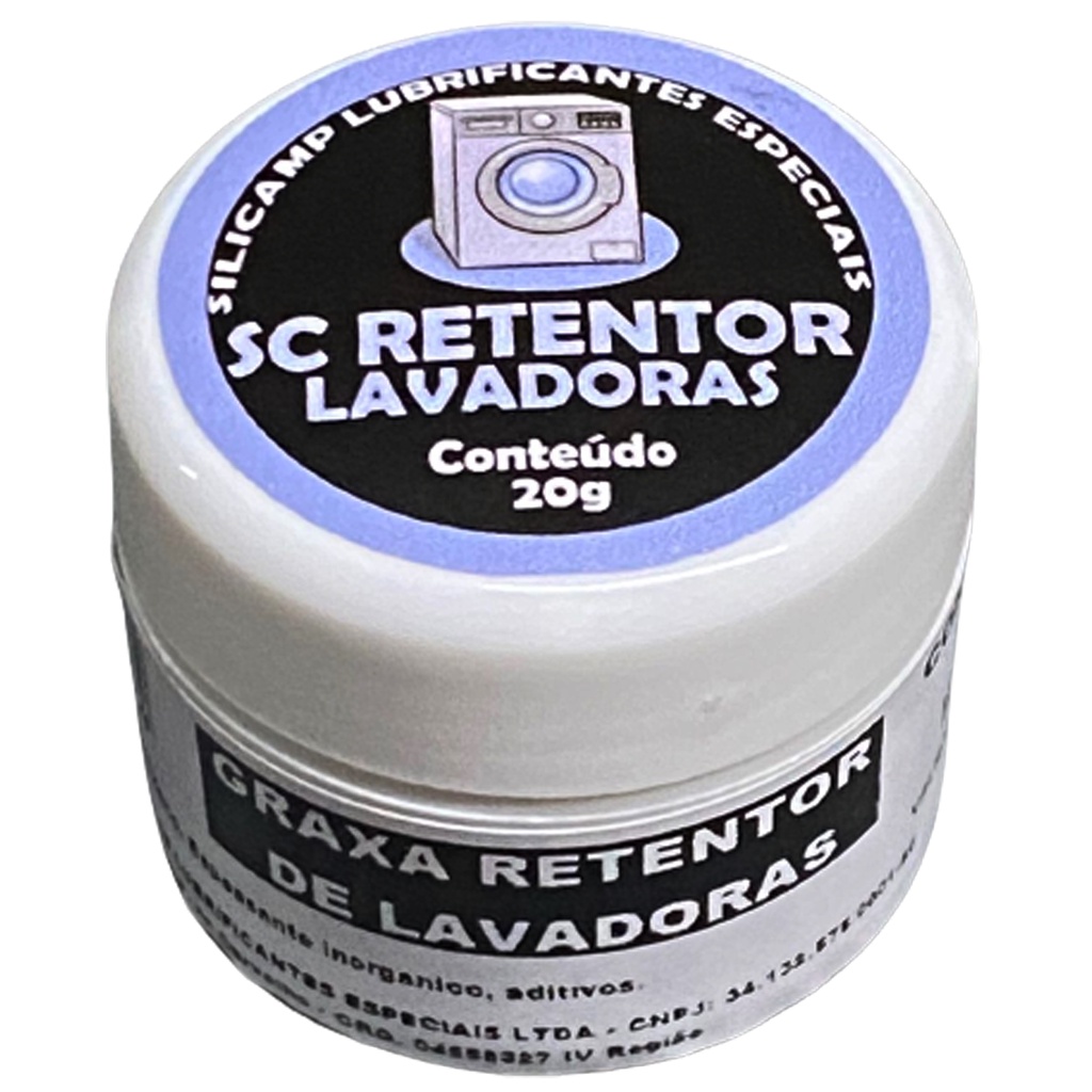 Graxa Vedante Branca Para Retentor Maquina Lavadora E Secadora em Oferta na Shopee