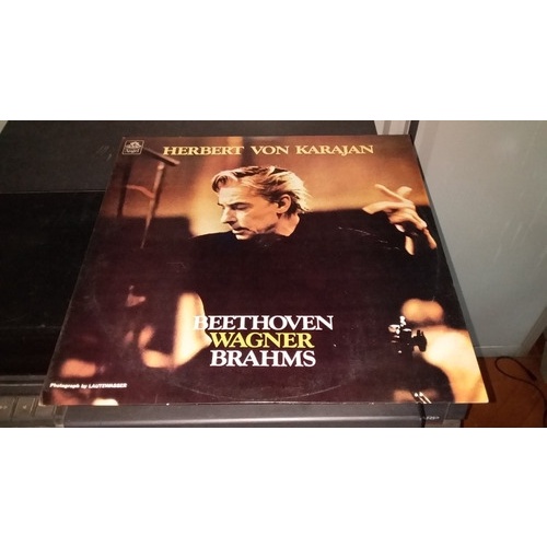 Lp Herbert Von Karajan- Beethoven Wagner Brahms