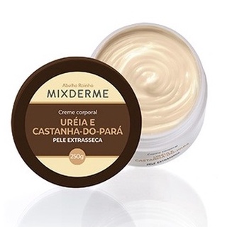 Creme Corporal Com Ureia E Castanha-Do-Pará Mixderme 250g Abelha Rainha