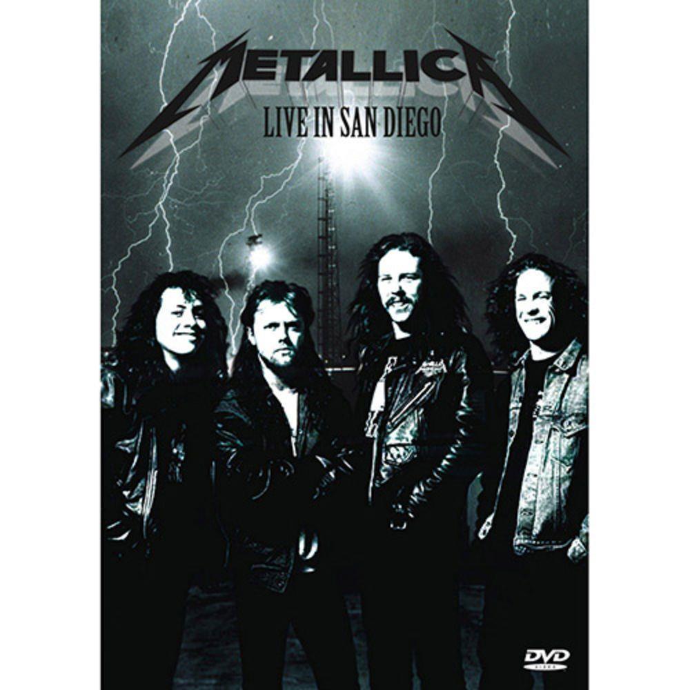 DVD Metallica Live In San Diego Original