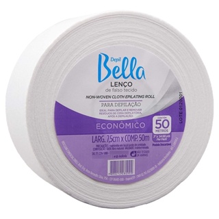 Rolo Lenço Tnt Falso Tecido Depilatório Depil Bella 50mts em Oferta na Shopee