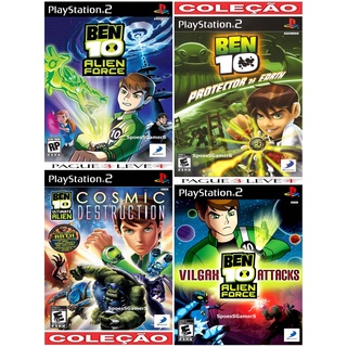 Ben 10 Collection (4 JOGOS) PS2 Patch
