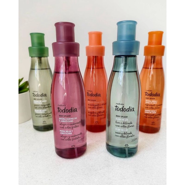 Spray Body Splash Tododia Natura perfume 200ml | Shopee Brasil