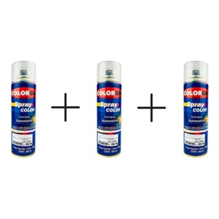 Tinta Spray Automotiva Na Cor Do Seu Carro + Primer + Verniz 300ml em Oferta na Shopee