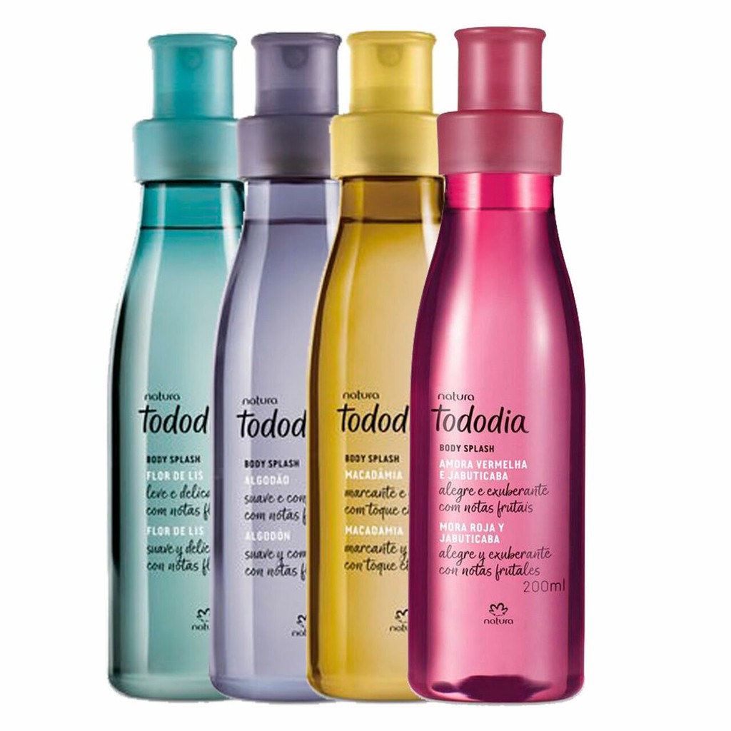 Body Splash Colônia Natura Tododia 200ml - Variados em Oferta na Shopee