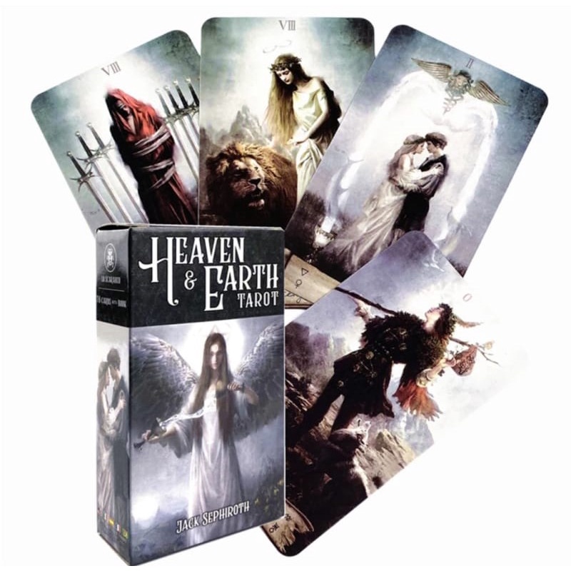 Heaven & Earth Tarot Deck Tarô Do Céu E Da Terra Baralho de Cartas de Oráculo