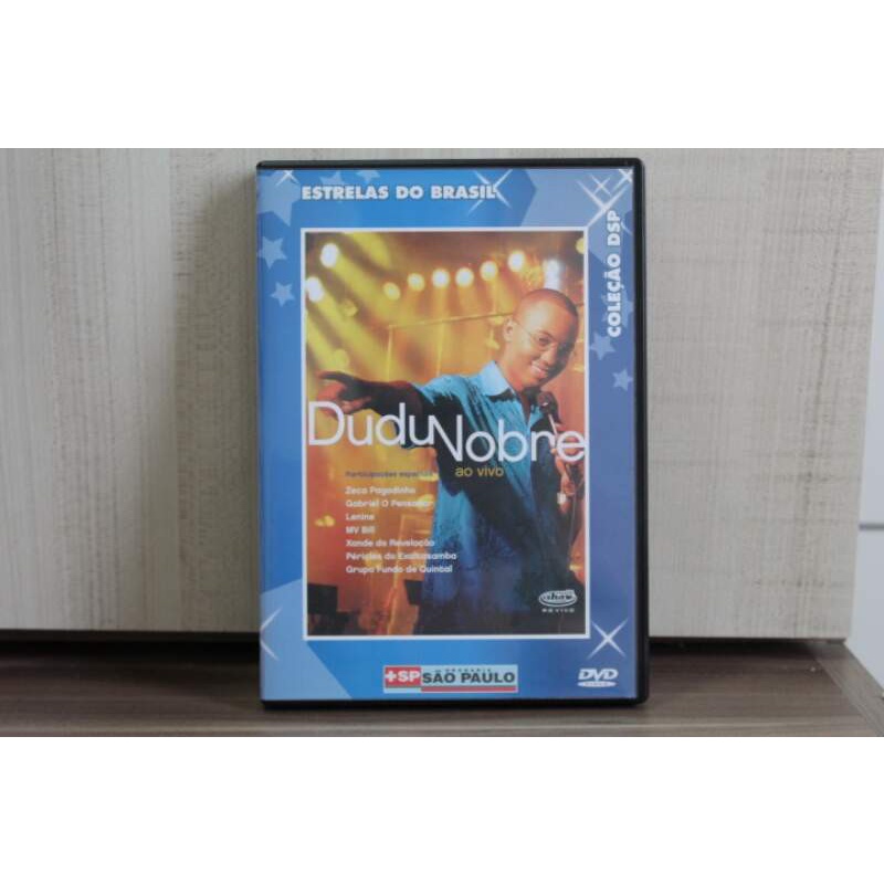 DVD Dudu Nobre - 	Ao Vivo - Drogaria São Paulo