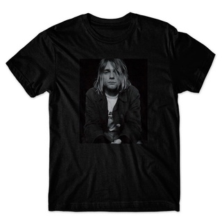 Camiseta Nirvana Blusa Kurt Cobain - Preta 100% Algodão