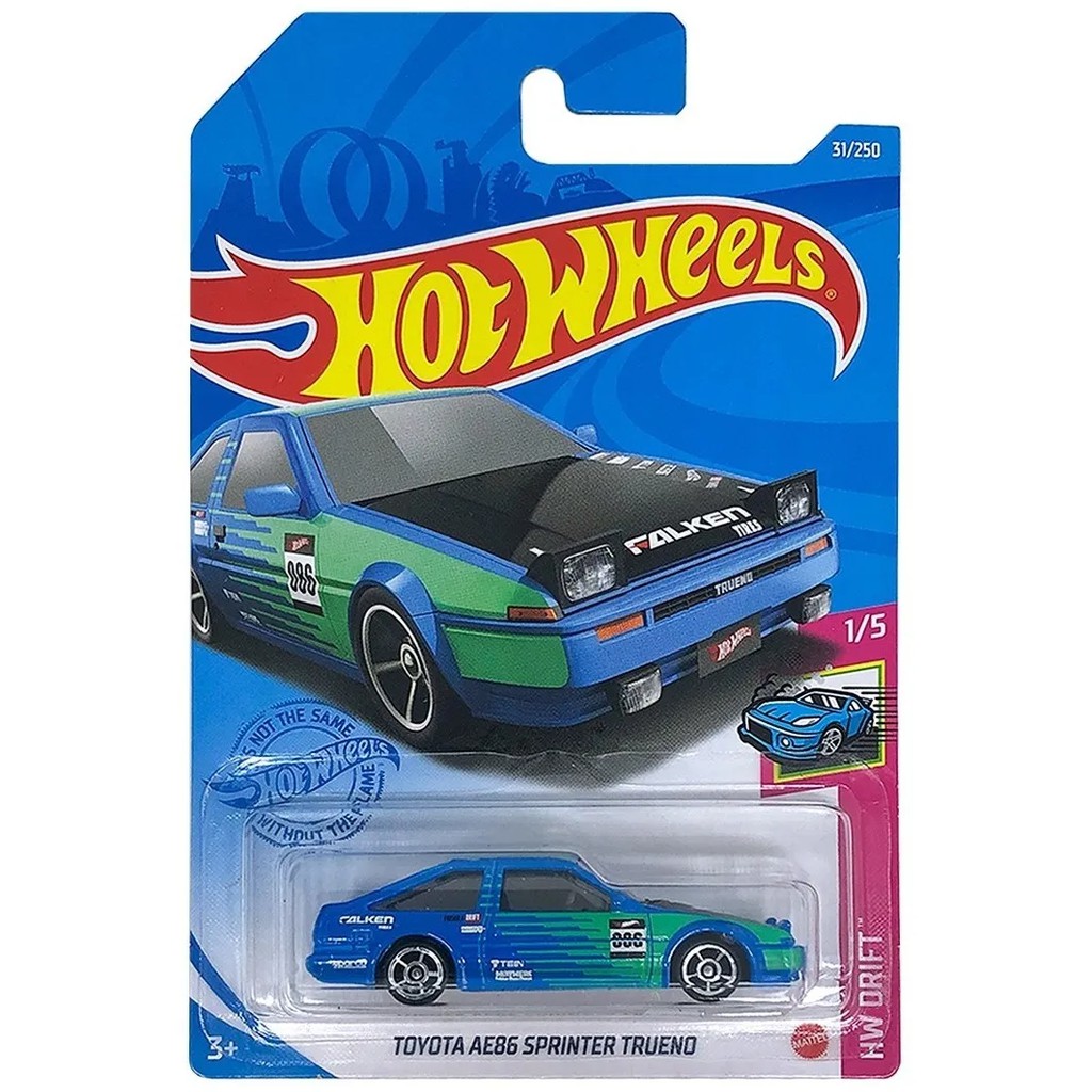 Hot Wheels - Toyota Ae86 Sprinter Trueno - Hw Drift | Meses Sin Intereses