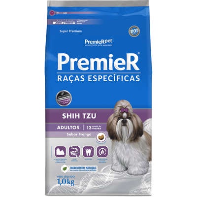 Ração Premier Raças Especificas Shih Tzu Adultos 1 kg