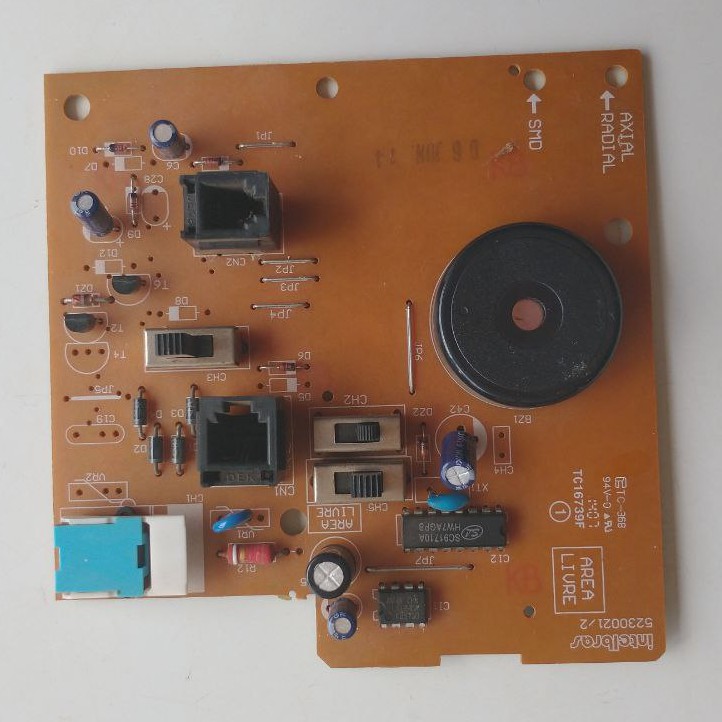 Placa Completa Para Telefone Intelbras Pleno