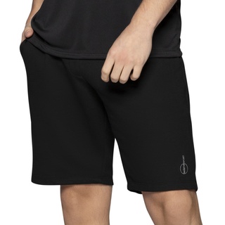 Bermuda Masculina Moletom Com Bolso Selene