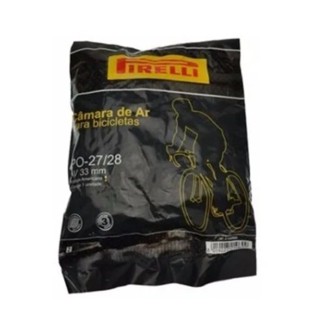 Câmara Ar Aro 27 / 28 Bico Grosso Pirelli em Oferta na Shopee