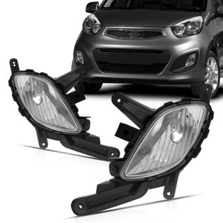 Par Farol Milha Picanto 2012 2013 2014 2015 em Oferta na Shopee