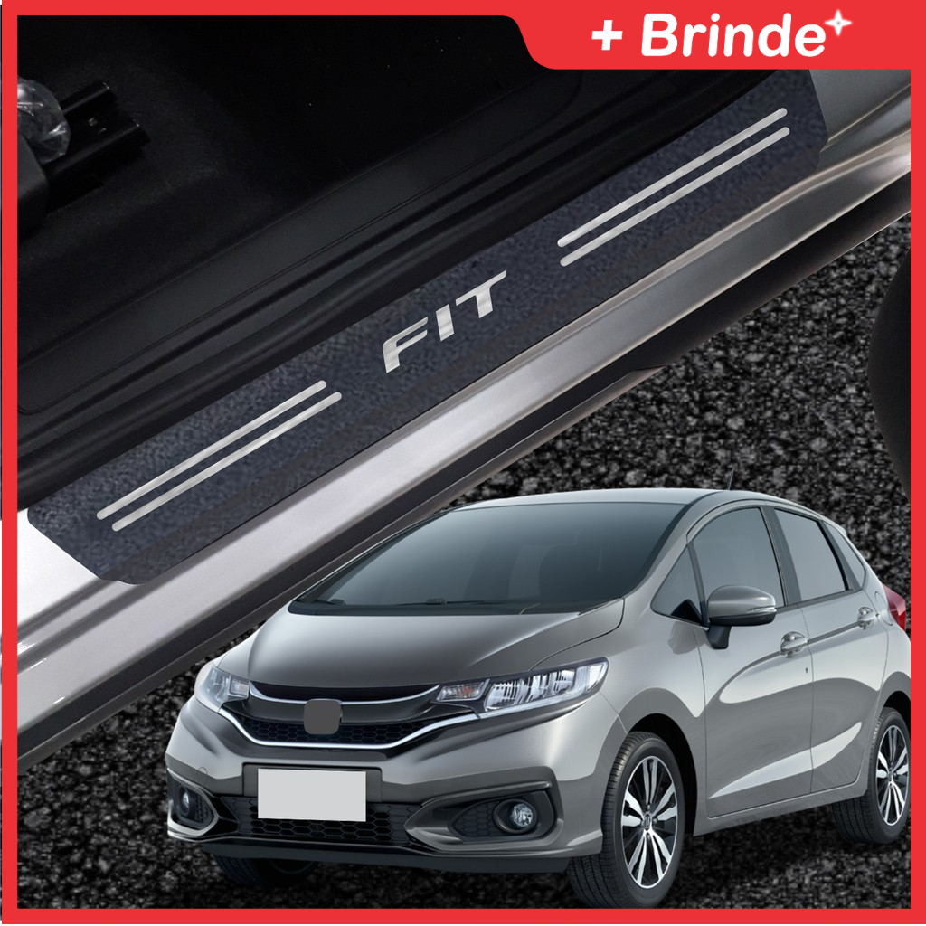 Soleira Honda Fit Kit 8 Peças