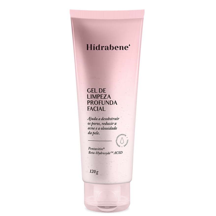 Gel de Limpeza Profunda Hidrabene Reduz Acne e pele oleosa 120g