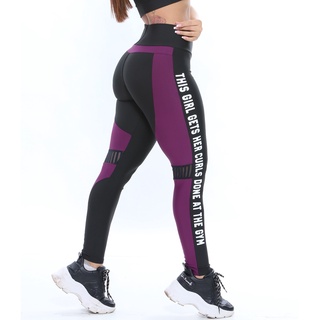 Calça Legging Levanta Bumbum Fitness Cós Alto Com Renda