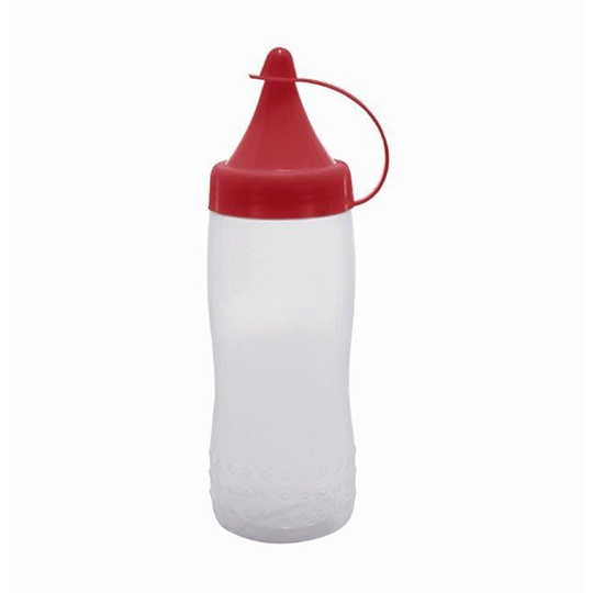 Bisnaga para Molho tampa Colorida 240ml