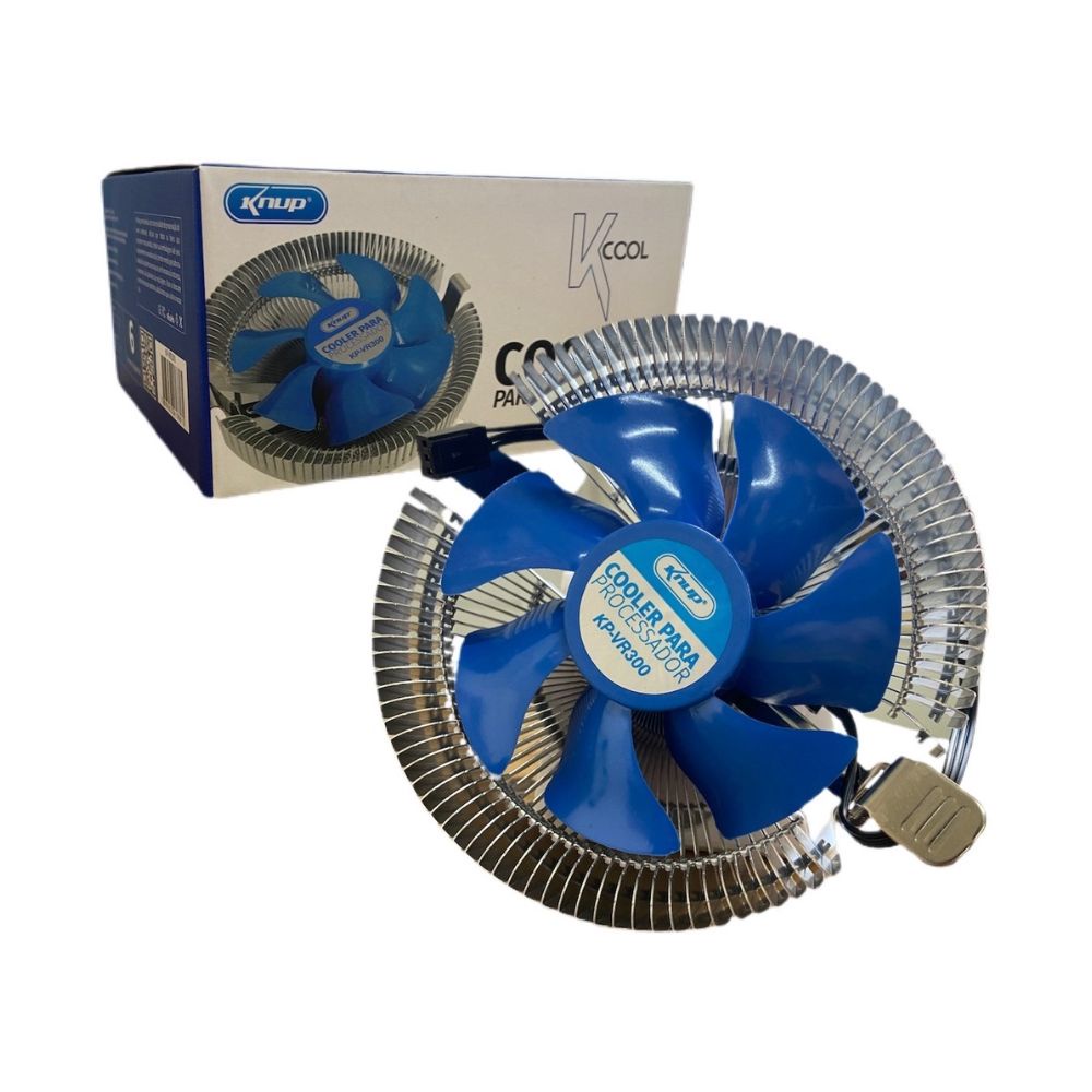 Cooler P/ Processador Intel/amd Universal Kp-vr300 2100 Rpm