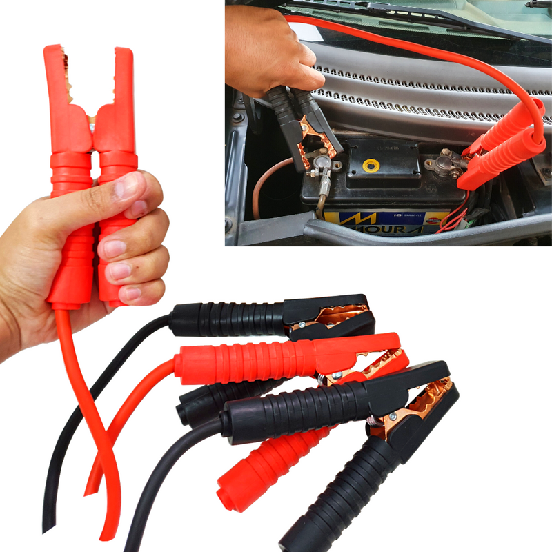 Cabo Para Recarregar Bateria Fazer Chupeta Carro 2,5 Metros | Shopee Brasil