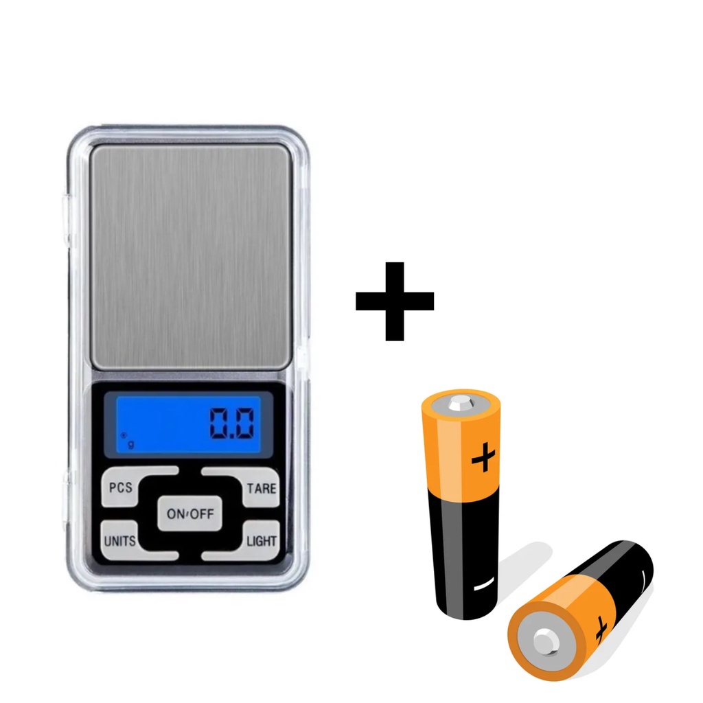 Mini Balança Digital Alta Precisão De Bolso Portátil 500g | Shopee Brasil