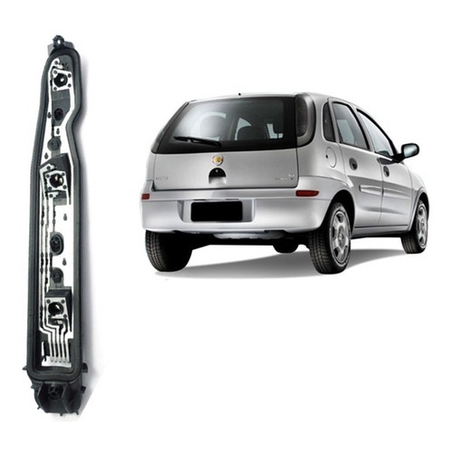 Circuito Soquete Lanterna Traseira Corsa Hatch 03 A 2008 Le