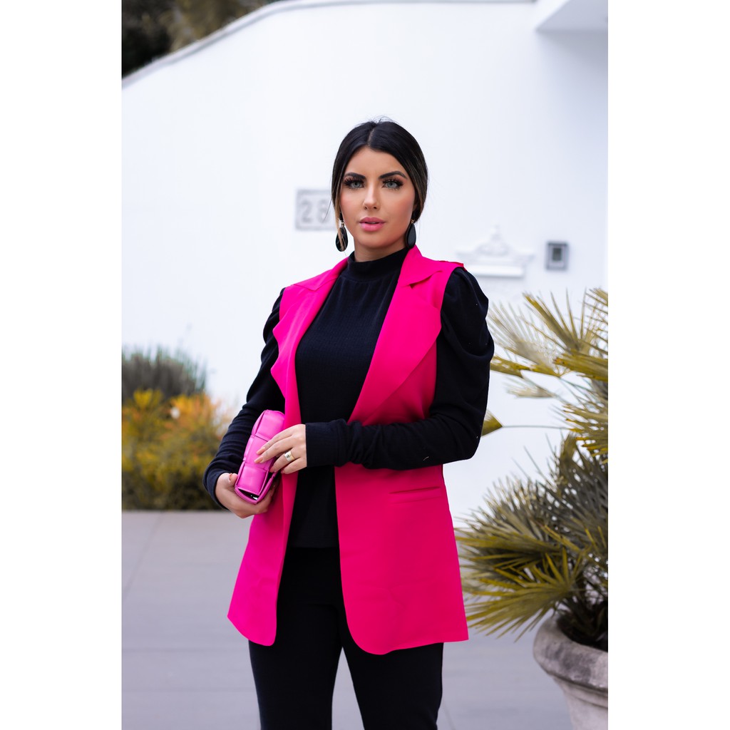 Max Colete Feminino Longa De Neoprene em Oferta na Shopee