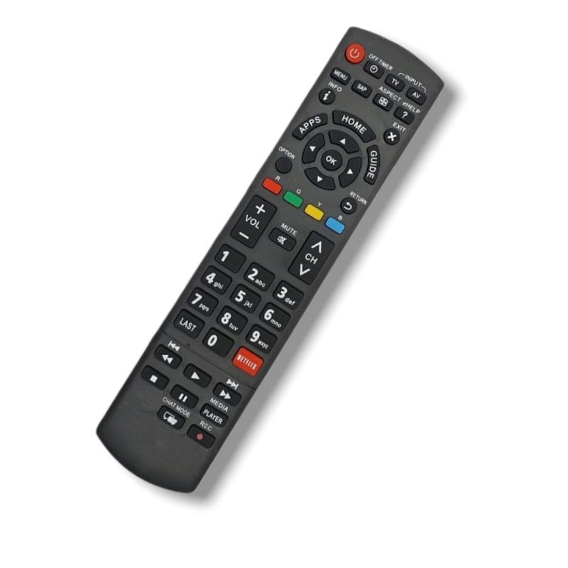 Controle Remoto Panasonic Smart Viera Tc-l32e5bg Tc-l39el6b TNQ2B4903 TC-32AS600B TC-39AS600B TC-42AS610B TC-