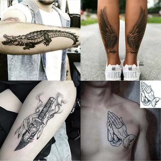 Tatuagem Temporária Adesiva Desenhos Artísticos Extrema Qualidade Tamanho Médio Envio Imediato