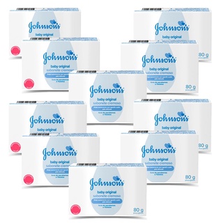 Kit 10 Sabonetes Barra Johnson
