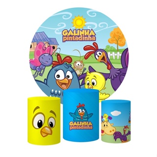 Trio Capas Cilindros + Painel Veste Fácil Gal em Oferta na Shopee